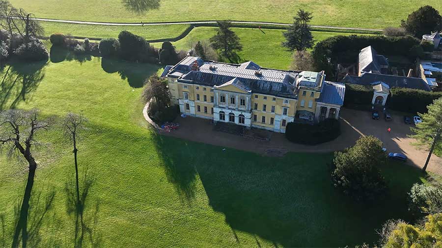 West Wycombe House Drone Footage