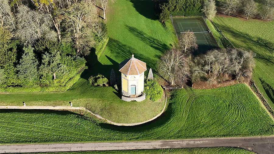 West Wycombe House Drone Footage